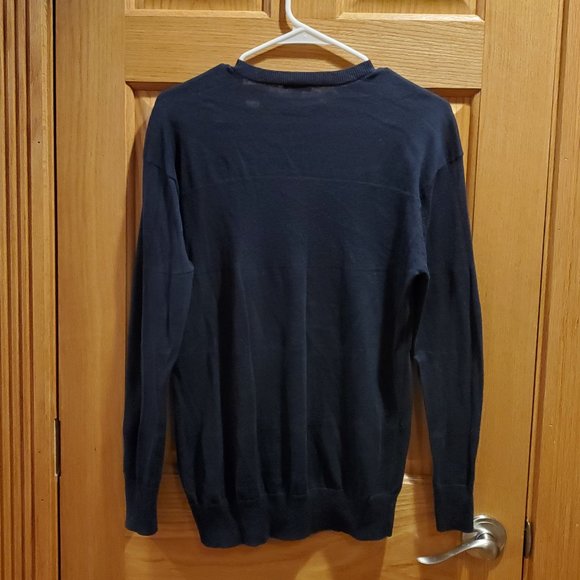 GAP Navy Blue V-Neck Sweater Size Small - Picture 5 of 5